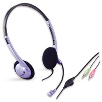 Genius HS-02B Lightweight Headset with Mic, 3.5mm Connection, Plug and Play, Adjustable Headband and microphone with In-line Volume Control, Black Genius HS-02B Lightweight Headset with Mic, 3.5mm Connection, Plug and Play, Adjustable Headband and microphone with In-line Volume Control, Black